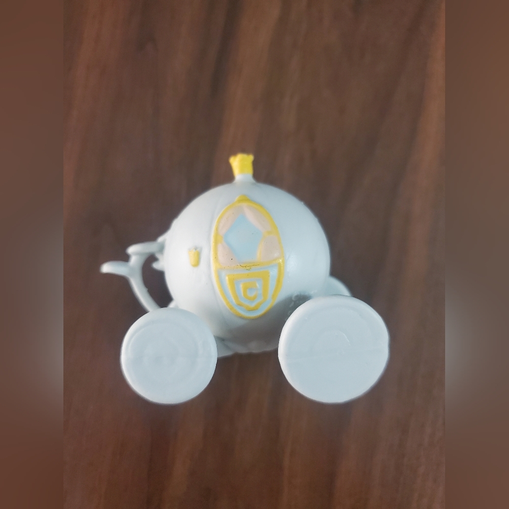 Vintage Disney Cinderella Coach Carriage 1990 Applause Figure Toy